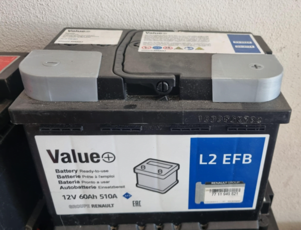 Batteria RENAULT NISSAN 12V L2 60Ah 510A